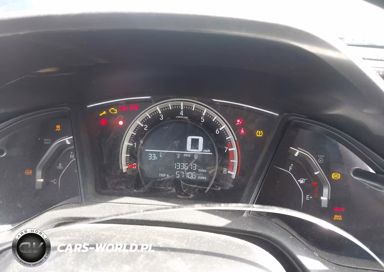 2017 Honda Civic Lx VIN:19XFC2F52HE026876 - 7