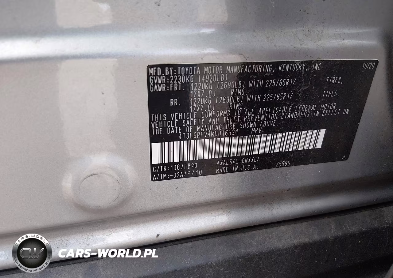 2021 Toyota Rav4 Hybrid Le VIN:4T3L6RFV4MU016531 - 9