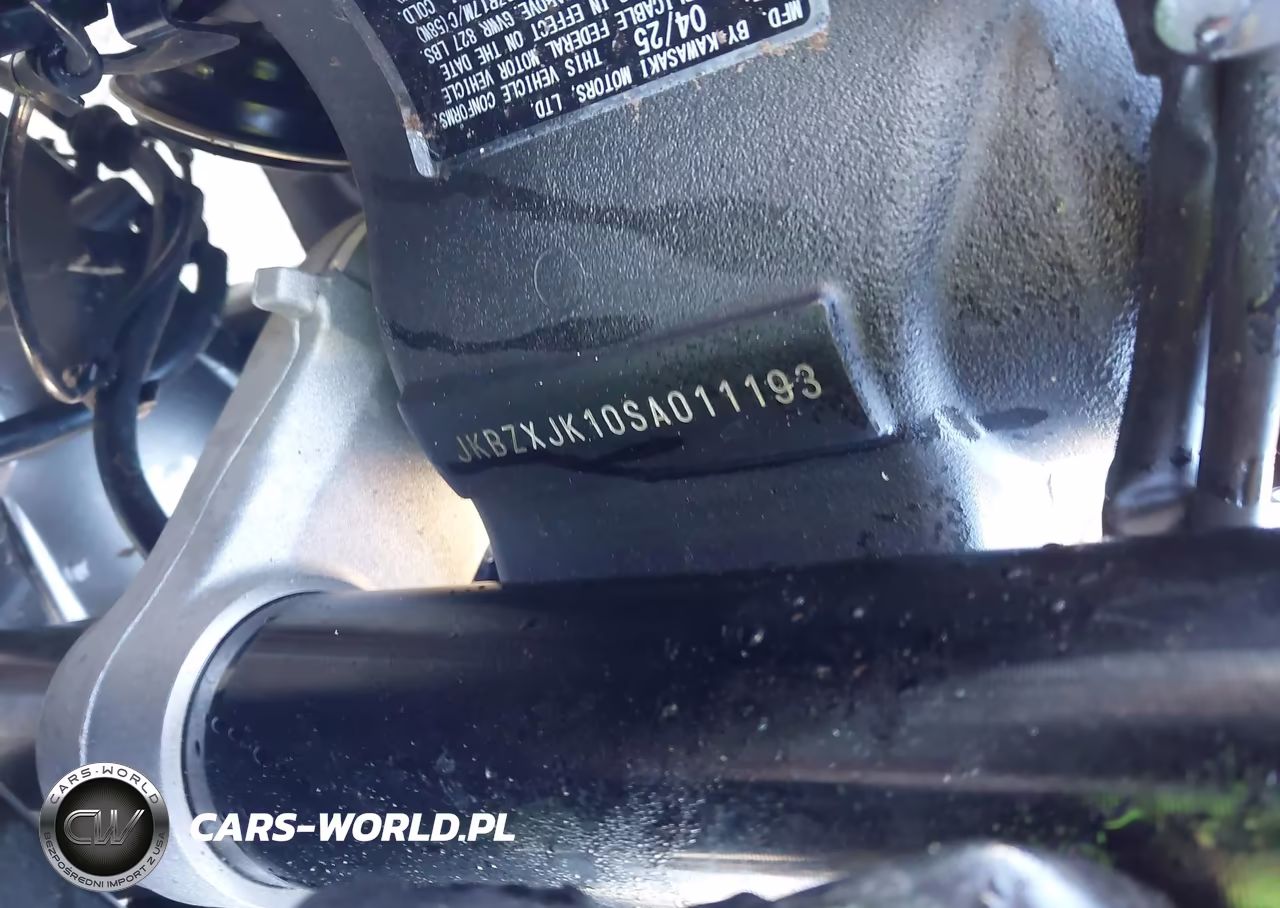 2025 Kawasaki Zx636 K VIN:JKBZXJK10SA011193 - 10