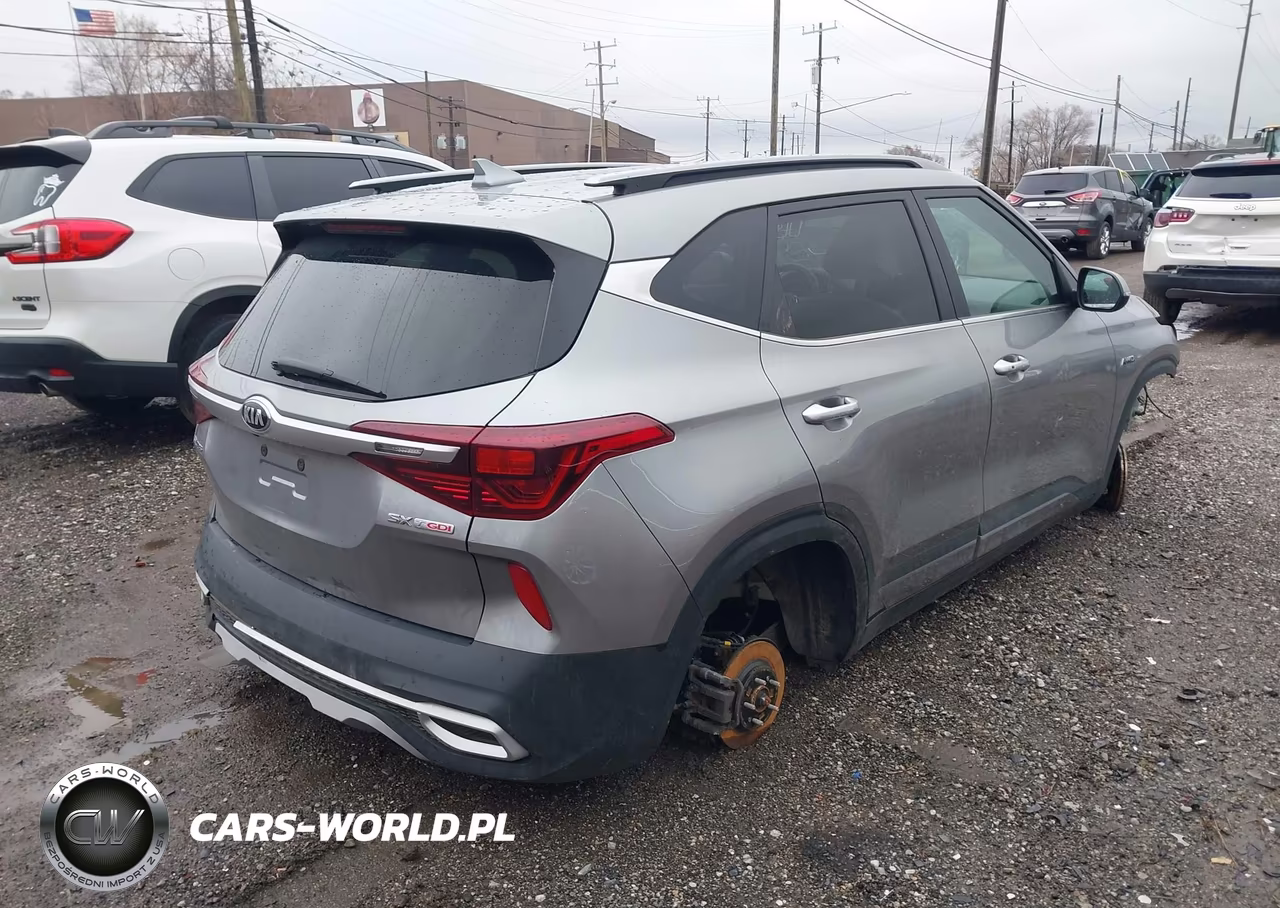 2021 Kia Seltos Sx Turbo VIN:KNDETCA24M7172267 - 4