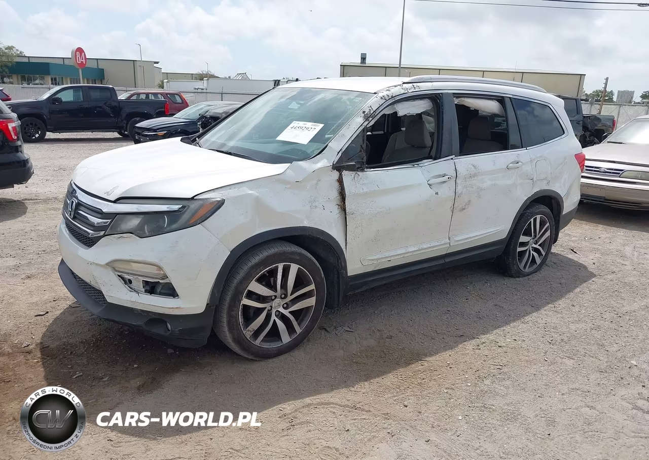 2016 Honda Pilot Ex VIN:5FNYF5H34GB001208 - 2
