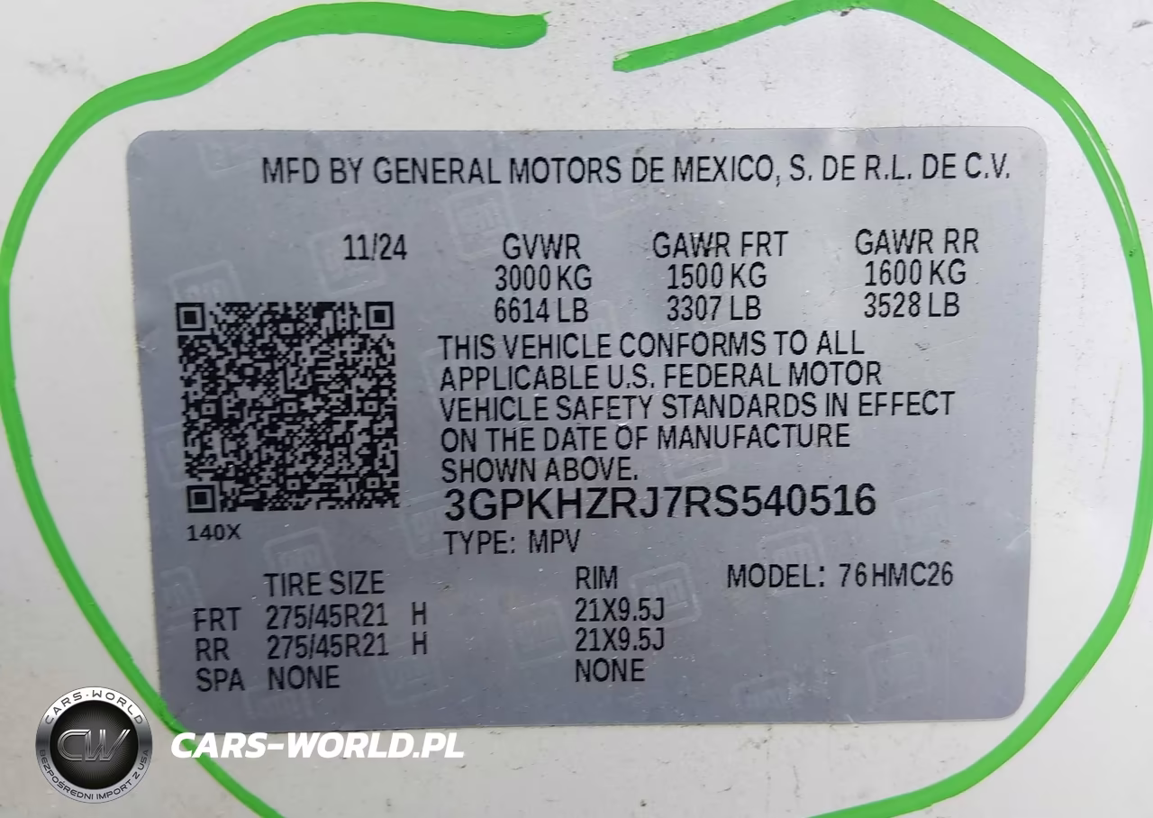 2024 Honda Prologue Elite VIN:3GPKHZRJ7RS540516 - 9