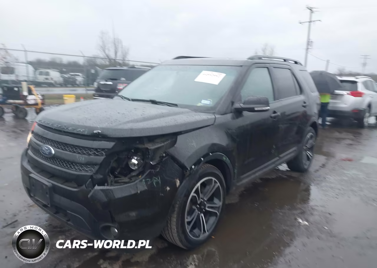 2015 Ford Explorer Sport VIN:1FM5K8GT9FGC40089 - 2