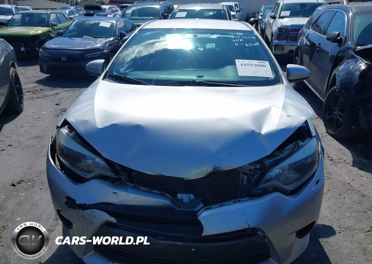 2015 Toyota Corolla L VIN:2T1BURHE7FC366246 - 12