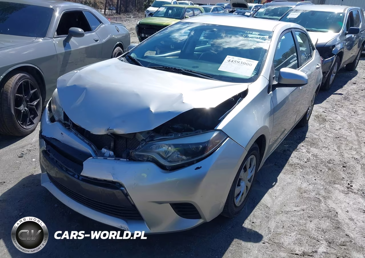 2015 Toyota Corolla L VIN:2T1BURHE7FC366246 - 2
