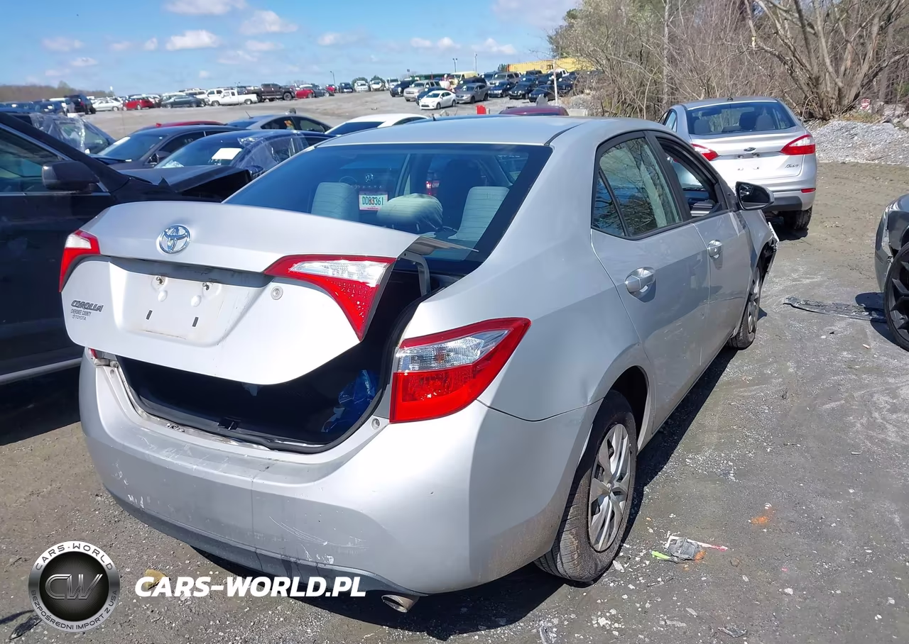 2015 Toyota Corolla L VIN:2T1BURHE7FC366246 - 4