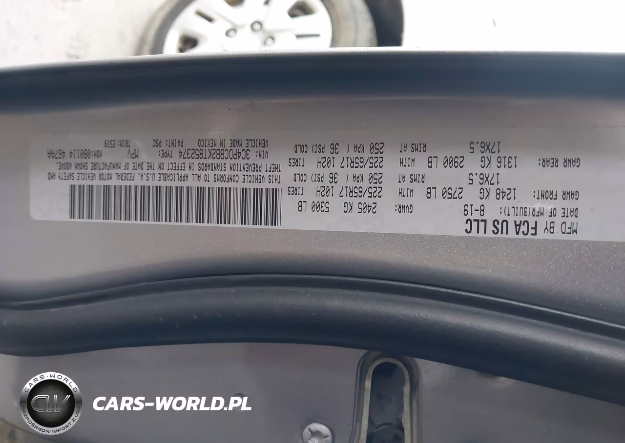 2019 Dodge Journey Se VIN:3C4PDCBB2KT852374 - 9