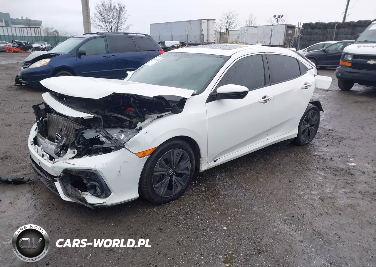 2018 Honda Civic Ex VIN:SHHFK7H51JU428898 - 2