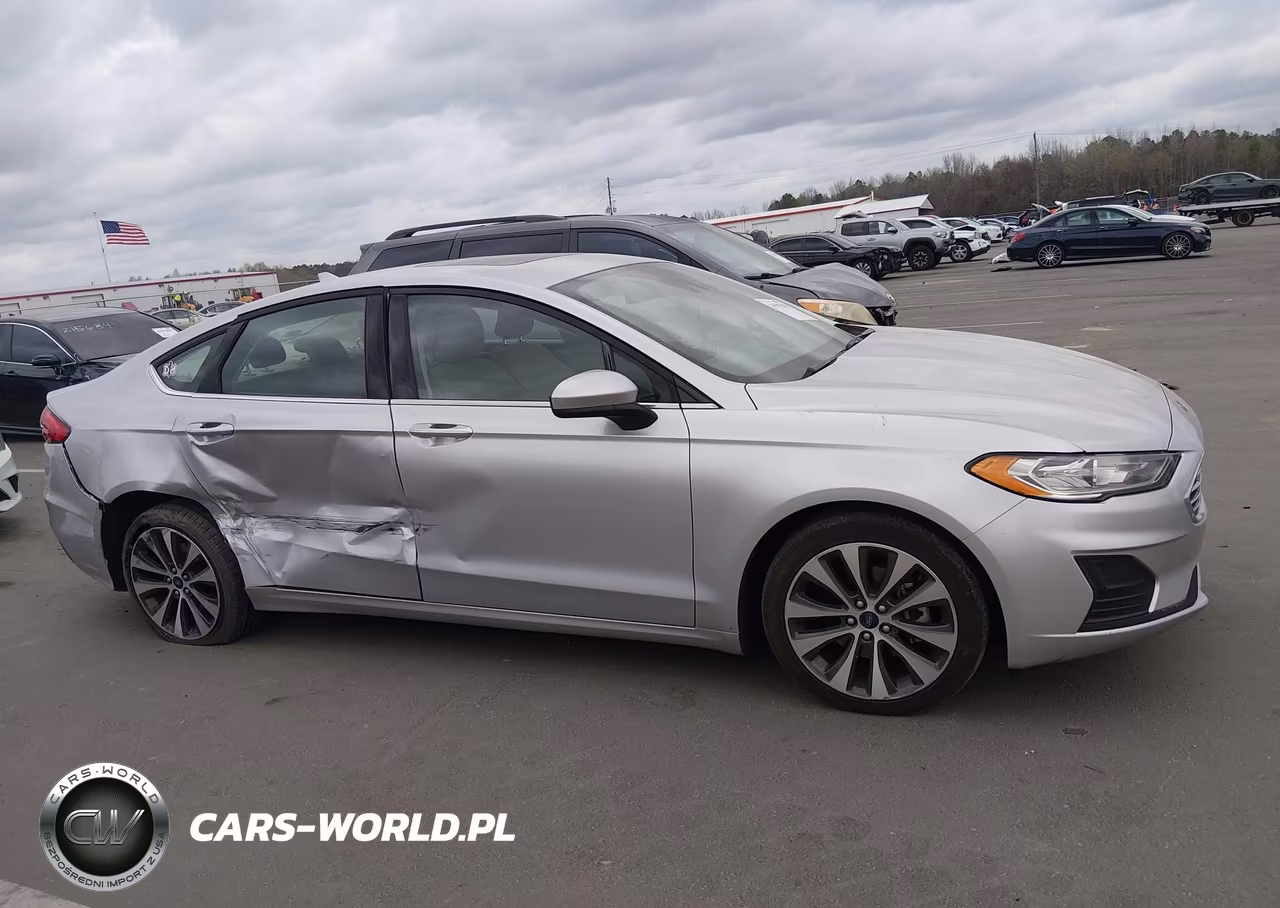 2019 Ford Fusion Se VIN:3FA6P0T99KR270014 - 13