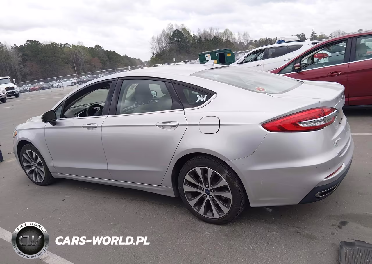 2019 Ford Fusion Se VIN:3FA6P0T99KR270014 - 14