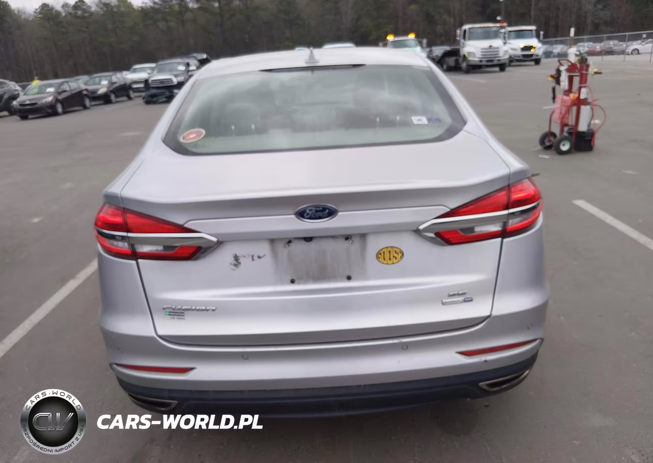 2019 Ford Fusion Se VIN:3FA6P0T99KR270014 - 16