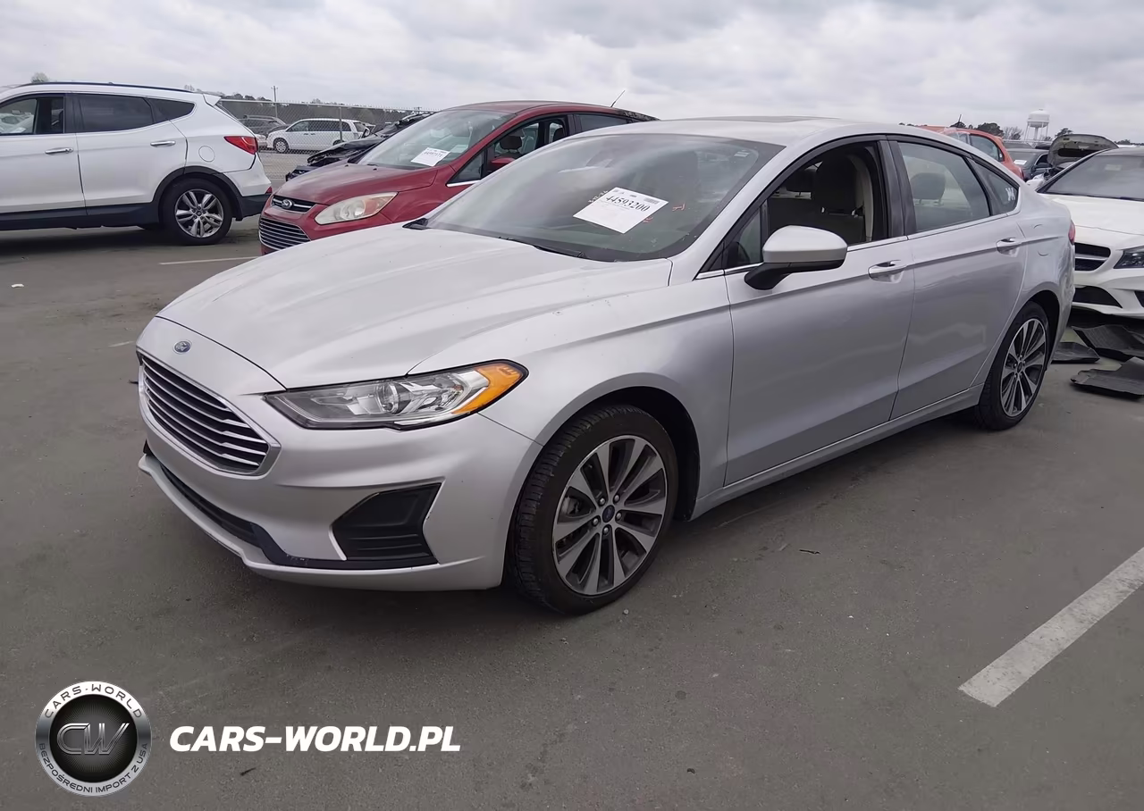 2019 Ford Fusion Se VIN:3FA6P0T99KR270014 - 2
