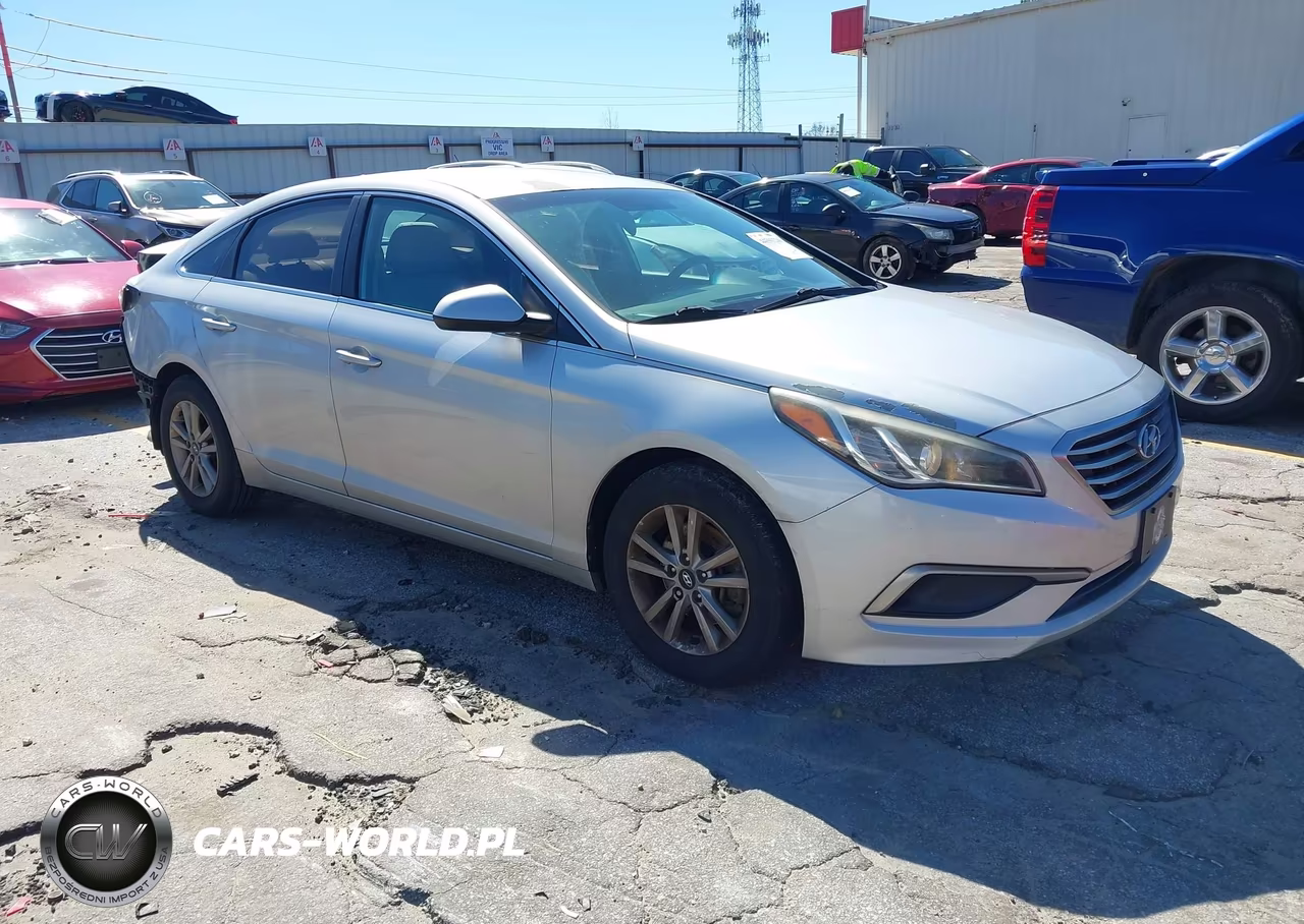 2017 Hyundai Sonata VIN:5NPE24AF3HH485002 - 1