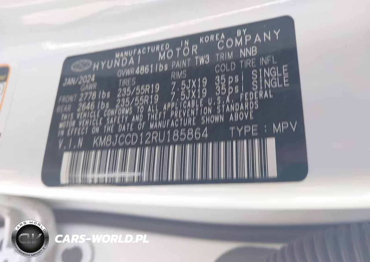 2024 Hyundai Tucson Hybrid Sel Convenience VIN:KM8JCCD12RU185864 - 9