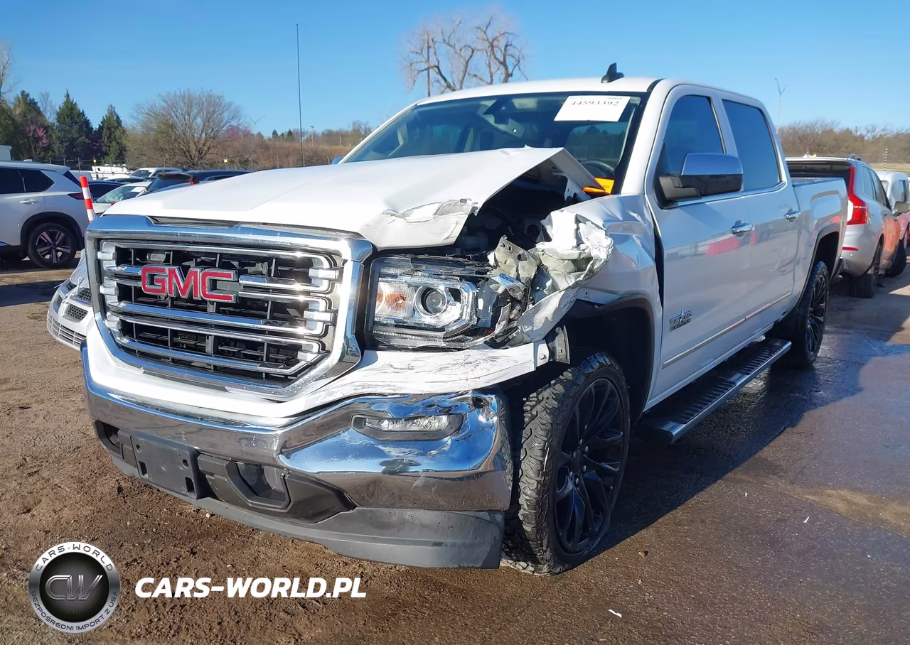 2017 GMC Sierra 1500 Slt VIN:3GTP1NECXHG402272 - 2