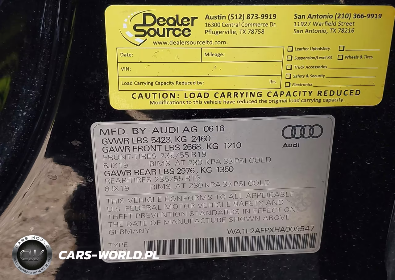 2017 Audi Q5 2.0T Premium VIN:WA1L2AFPXHA009547 - 9
