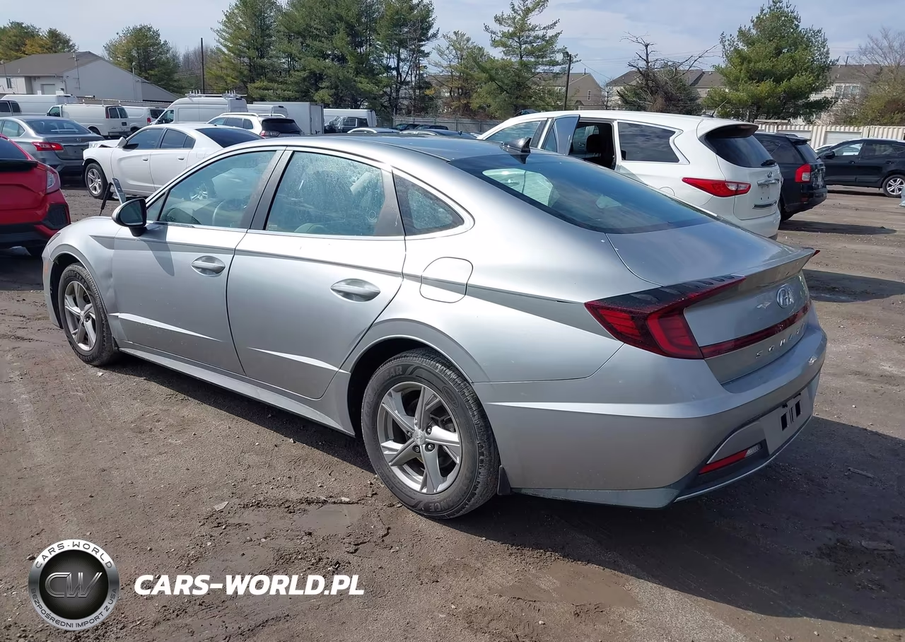 2022 Hyundai Sonata Se VIN:5NPEG4JA8NH141263 - 3