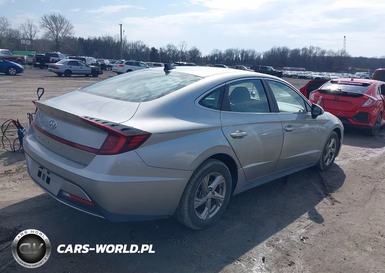 2022 Hyundai Sonata Se VIN:5NPEG4JA8NH141263 - 4