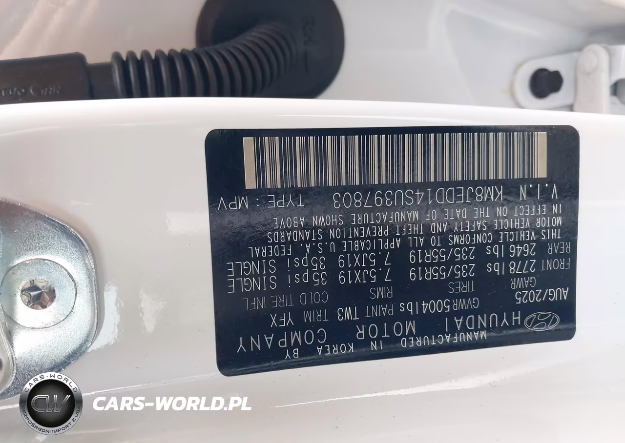 2025 Hyundai Tucson Hybrid Limited VIN:KM8JEDD14SU397803 - 9