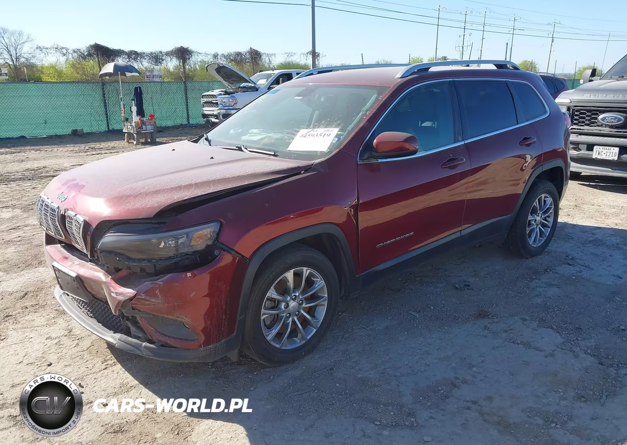 2019 Jeep Cherokee Latitude Plus Fwd VIN:1C4PJLLB1KD205705 - 2