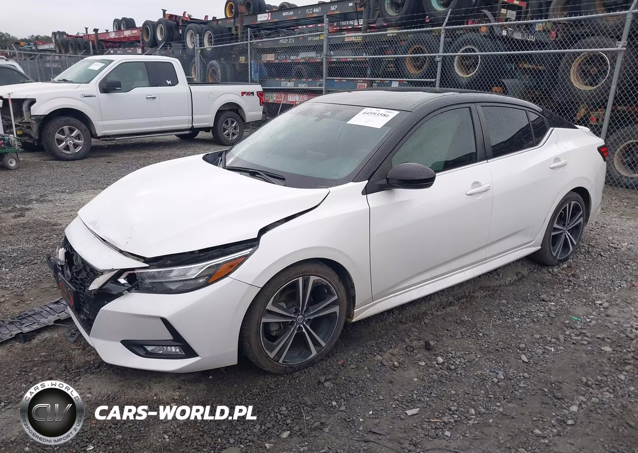 2022 Nissan Sentra Sr Xtronic Cvt VIN:3N1AB8DVXNY287737 - 2