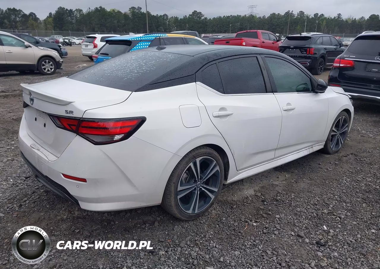2022 Nissan Sentra Sr Xtronic Cvt VIN:3N1AB8DVXNY287737 - 4
