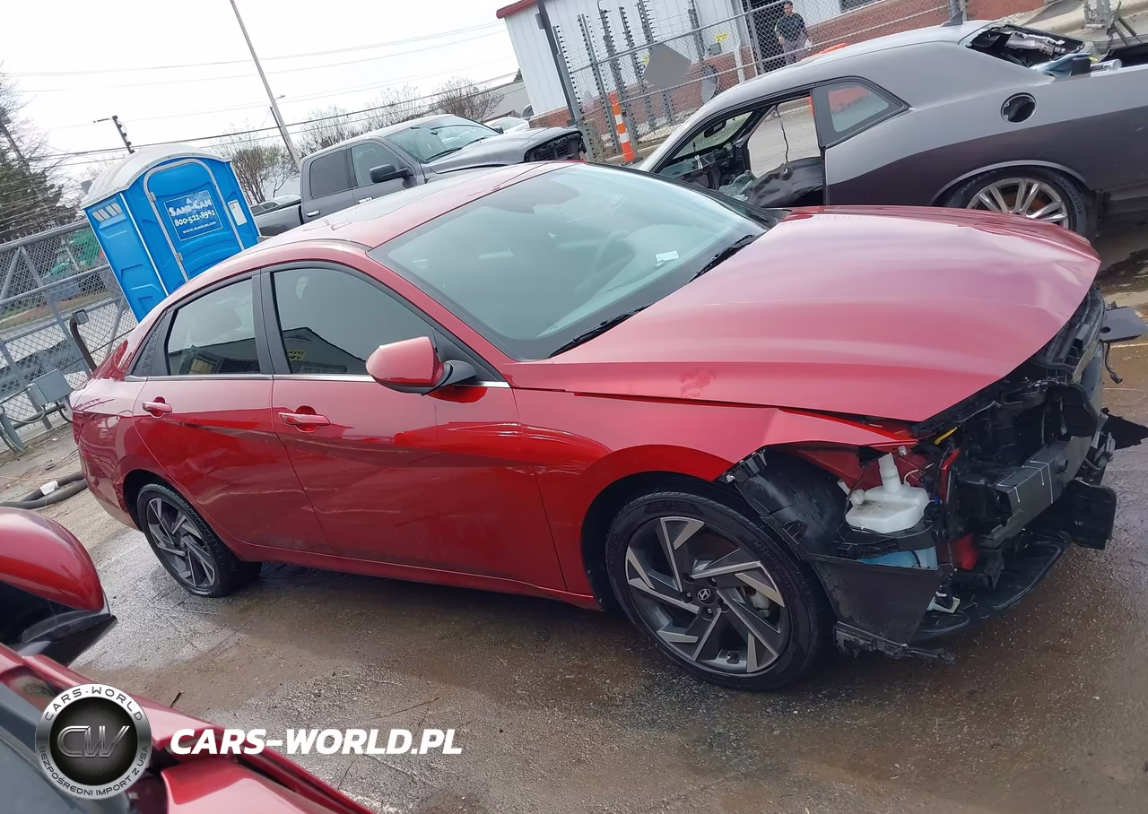 2024 Hyundai Elantra Sel VIN:KMHLS4DG6RU708888 - 14