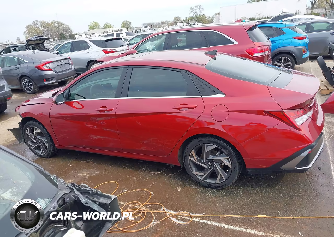 2024 Hyundai Elantra Sel VIN:KMHLS4DG6RU708888 - 15