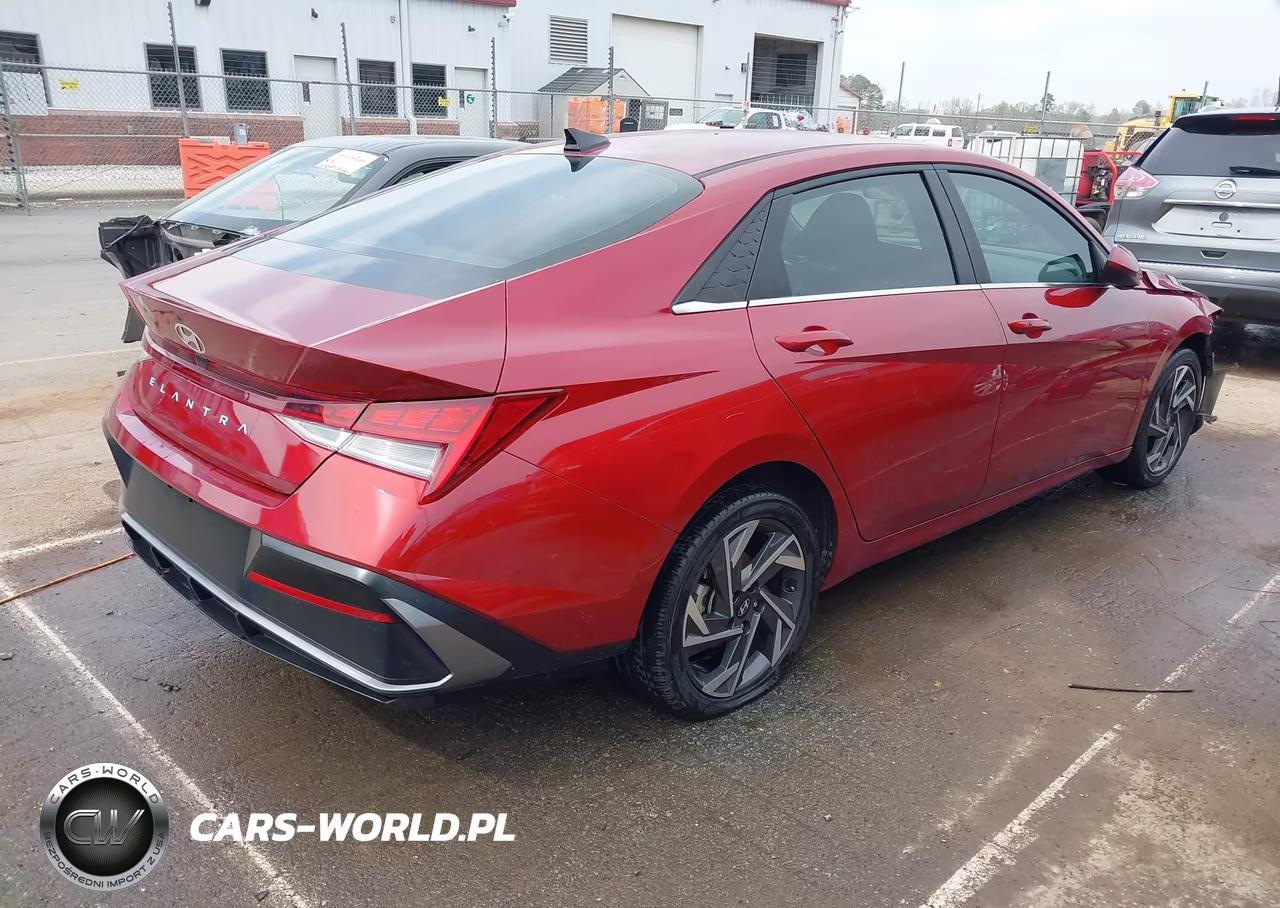 2024 Hyundai Elantra Sel VIN:KMHLS4DG6RU708888 - 4