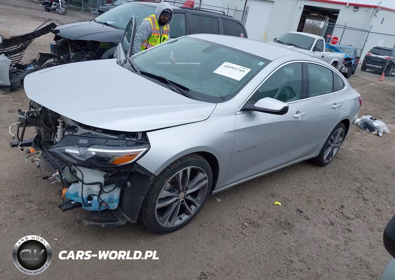2020 Chevrolet Malibu Fwd Lt VIN:1G1ZD5ST1LF117984 - 2