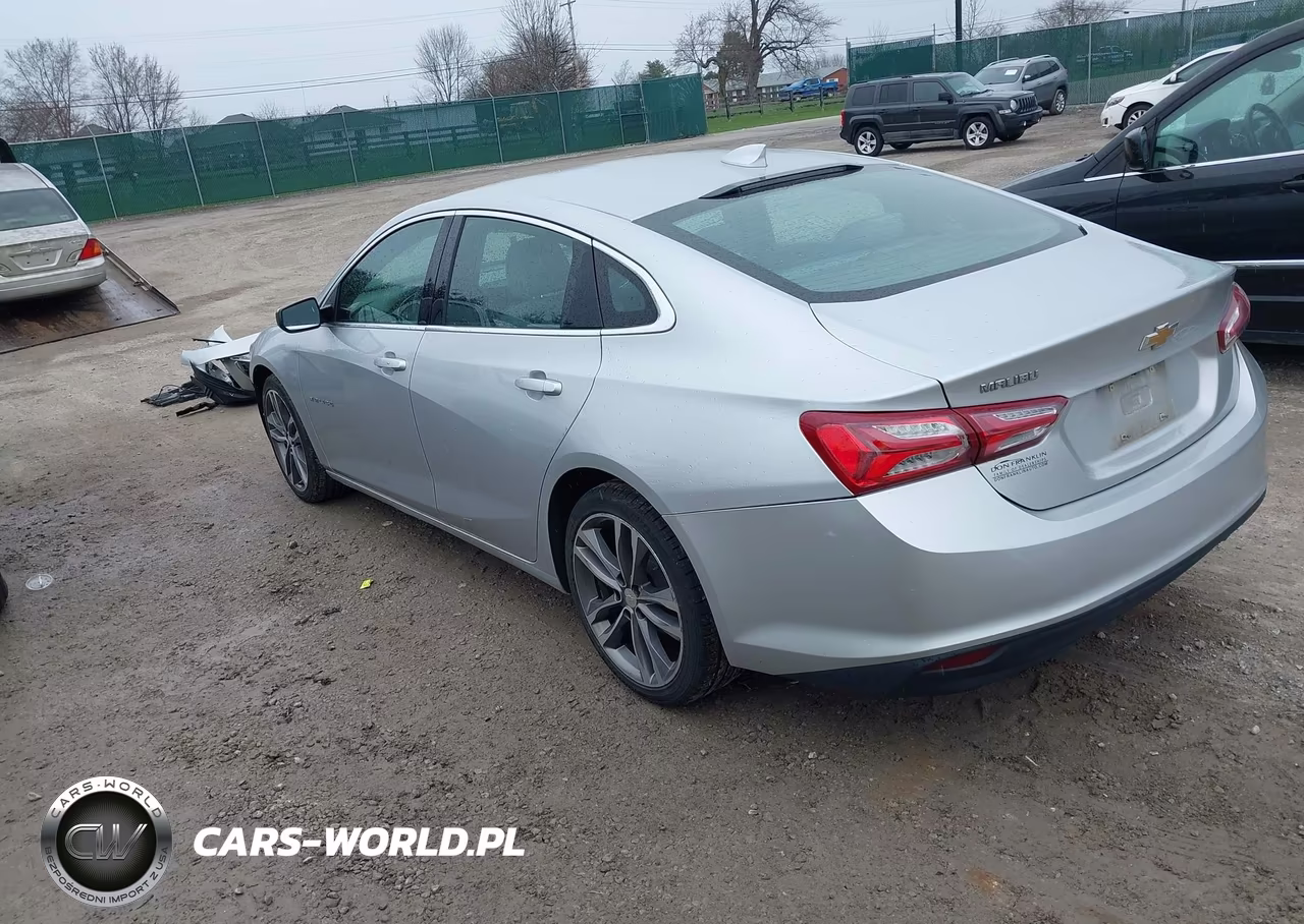 2020 Chevrolet Malibu Fwd Lt VIN:1G1ZD5ST1LF117984 - 3