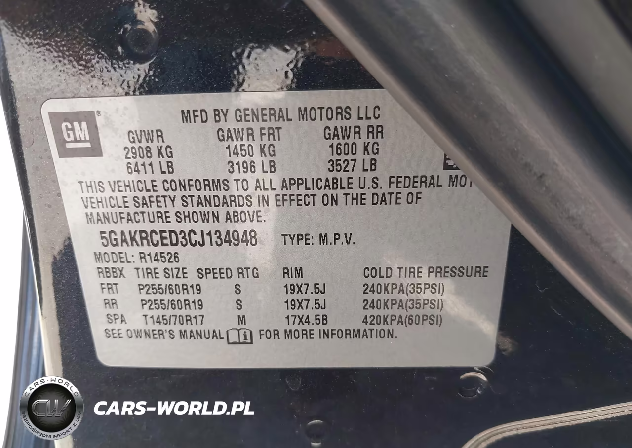 2011 Buick Enclave 2Xl VIN:5GAKRCED1BJ397213 - 9