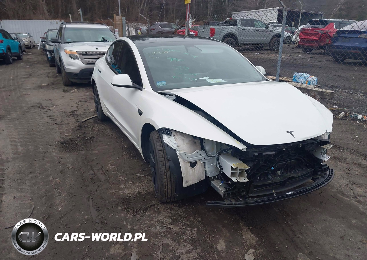 2024 Tesla Model 3 Long Range Dual Motor All-Wheel Drive-Rear-Wheel Drive