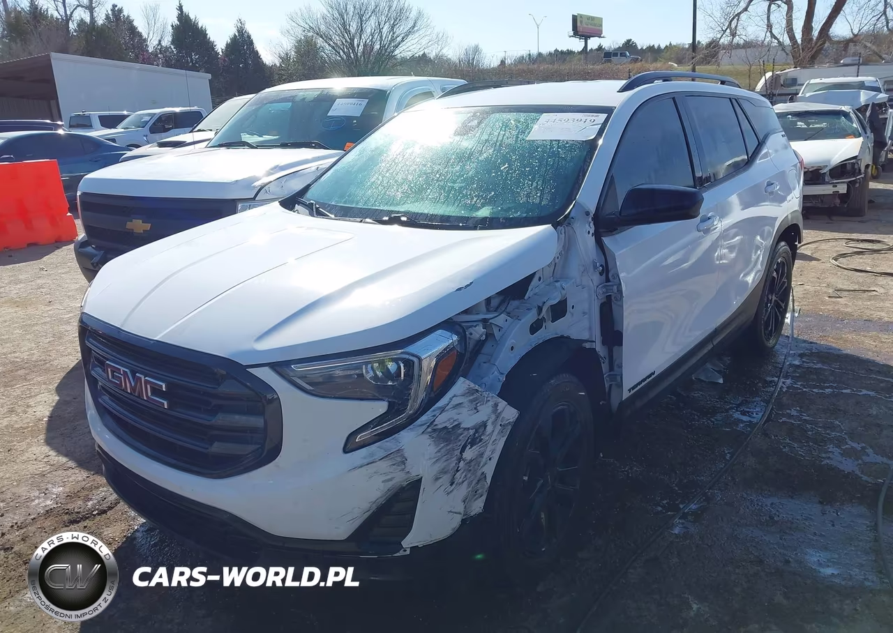 2021 GMC Terrain Fwd Sle VIN:3GKALMEV6ML343593 - 2