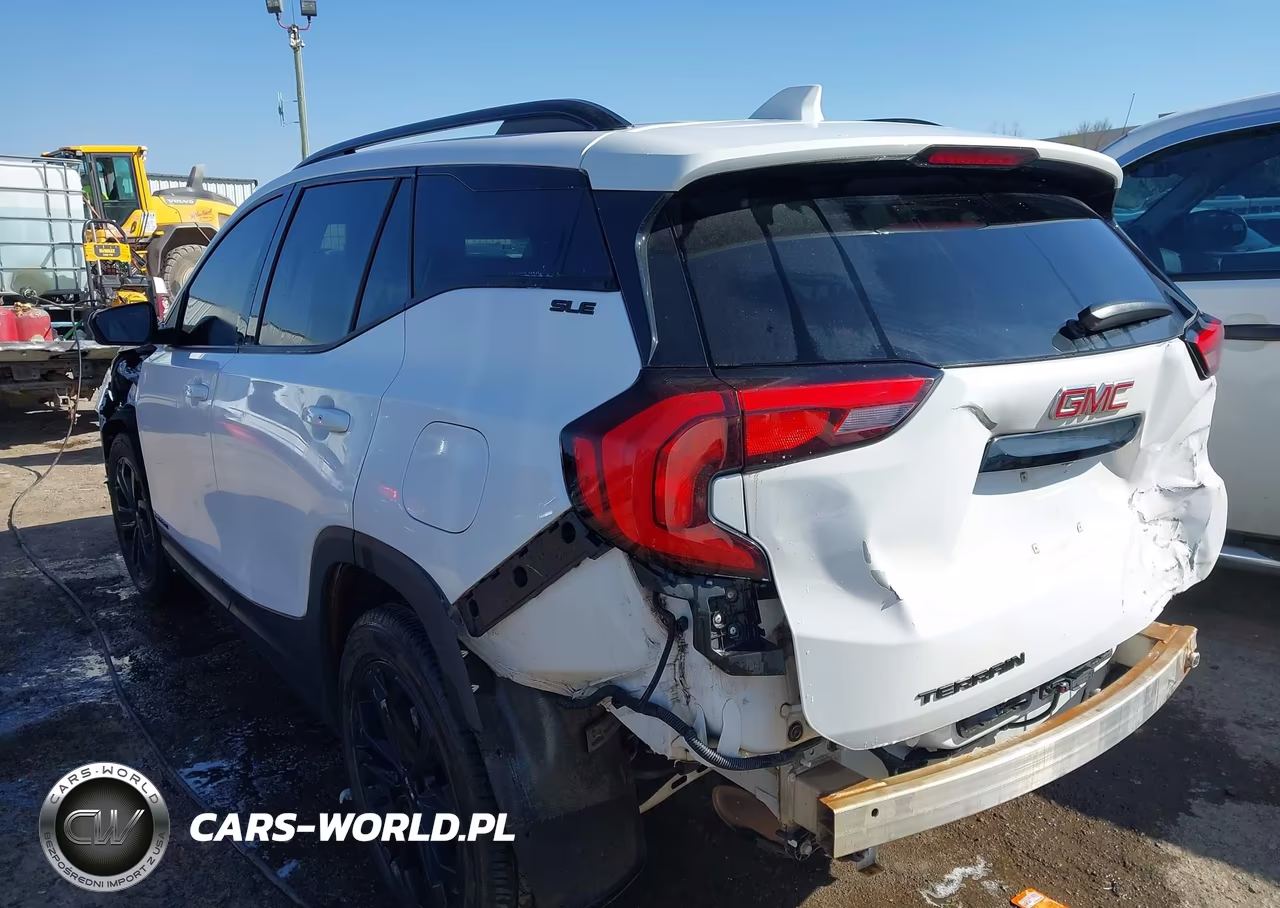 2021 GMC Terrain Fwd Sle VIN:3GKALMEV6ML343593 - 3