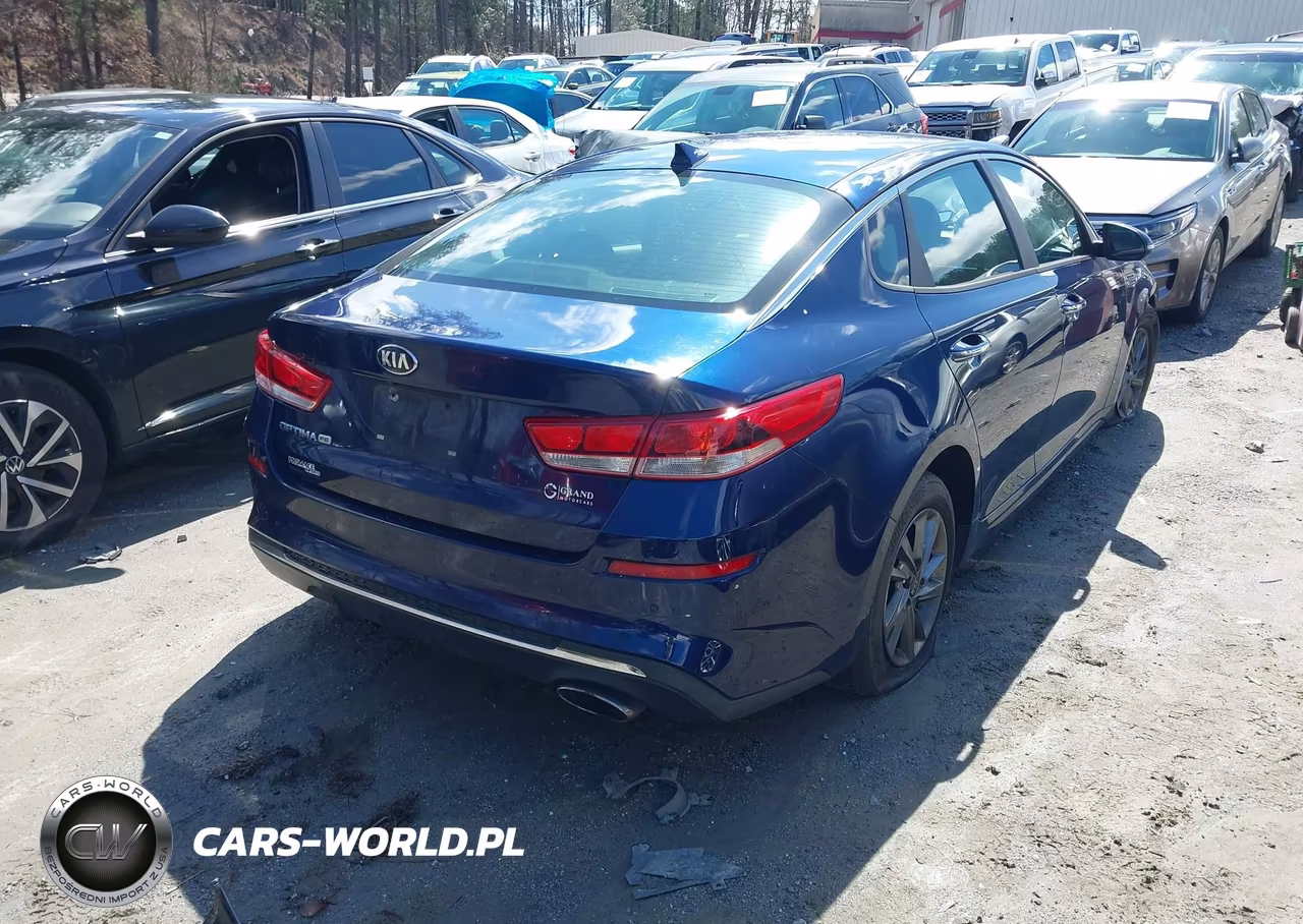 2019 Kia Optima Lx VIN:5XXGT4L38KG281159 - 4