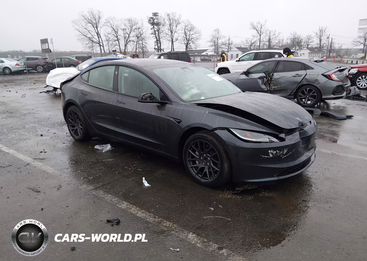 2024 Tesla Model 3 Long Range Dual Motor All-Wheel Drive-Rear-Wheel Drive – zdjęcie 1 z 16