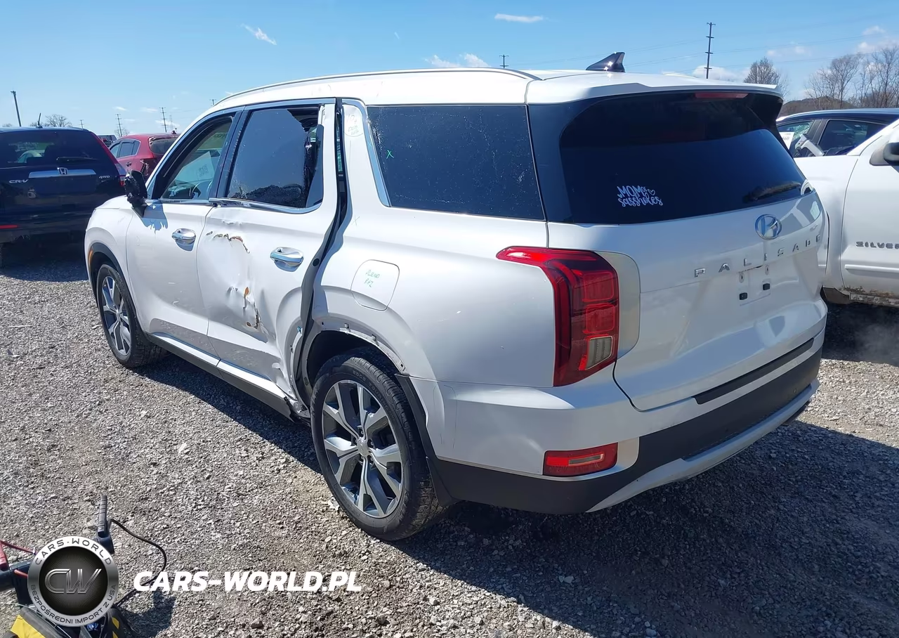 2021 Hyundai Palisade Sel VIN:KM8R44HE9MU314131 - 3