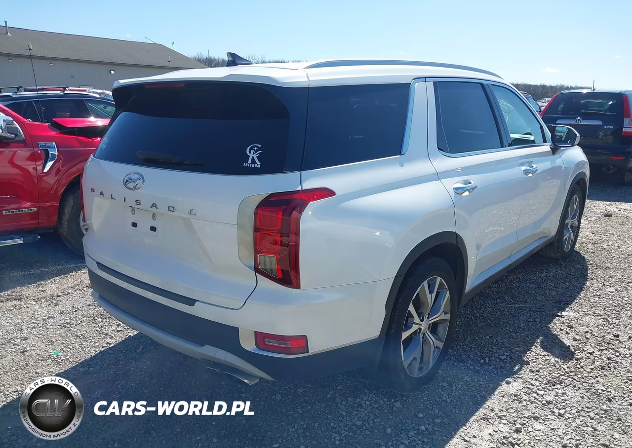 2021 Hyundai Palisade Sel VIN:KM8R44HE9MU314131 - 4