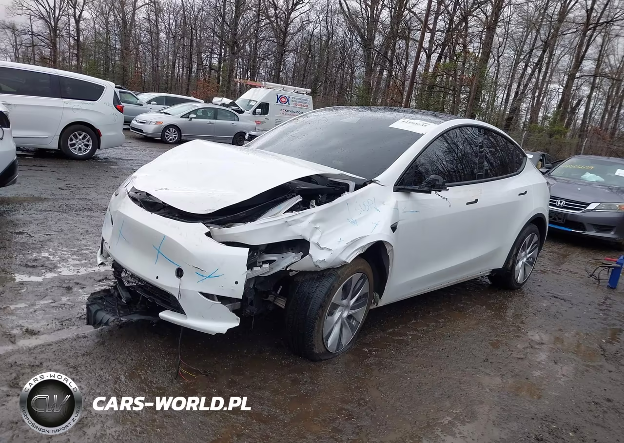 2021 Tesla Model Y Long Range Dual Motor All-Wheel Drive VIN:5YJYGDEE7MF117897 - 2
