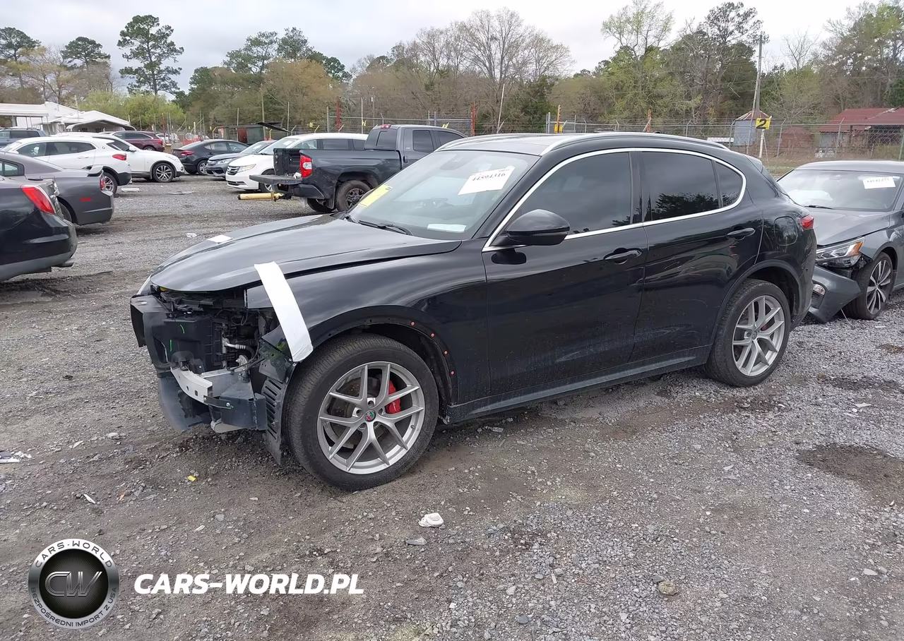 2019 Alfa Romeo Stelvio Ti Lusso Awd VIN:ZASPAKBN9K7C44280 - 2