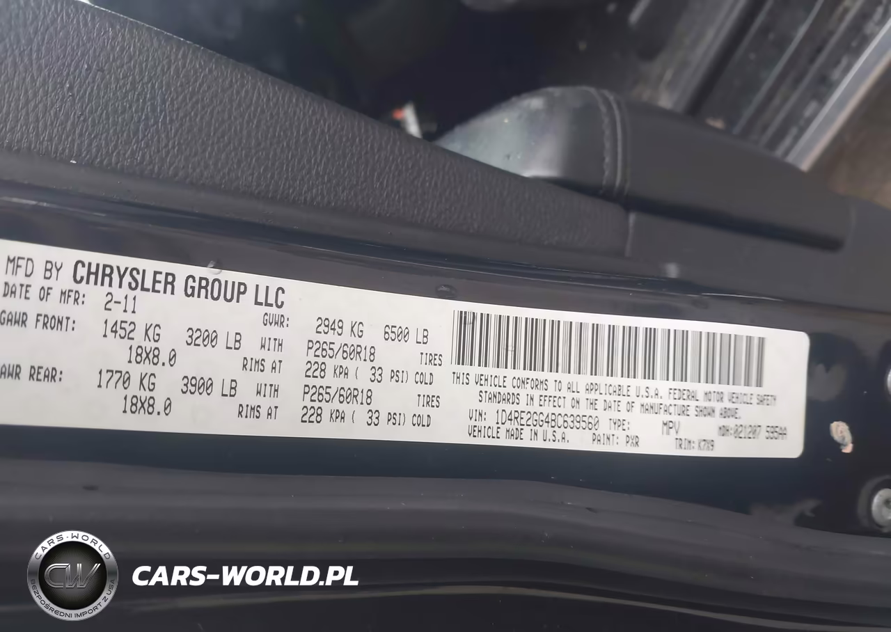 2011 Dodge Durango Express VIN:1D4RE2GG4BC639560 - 9