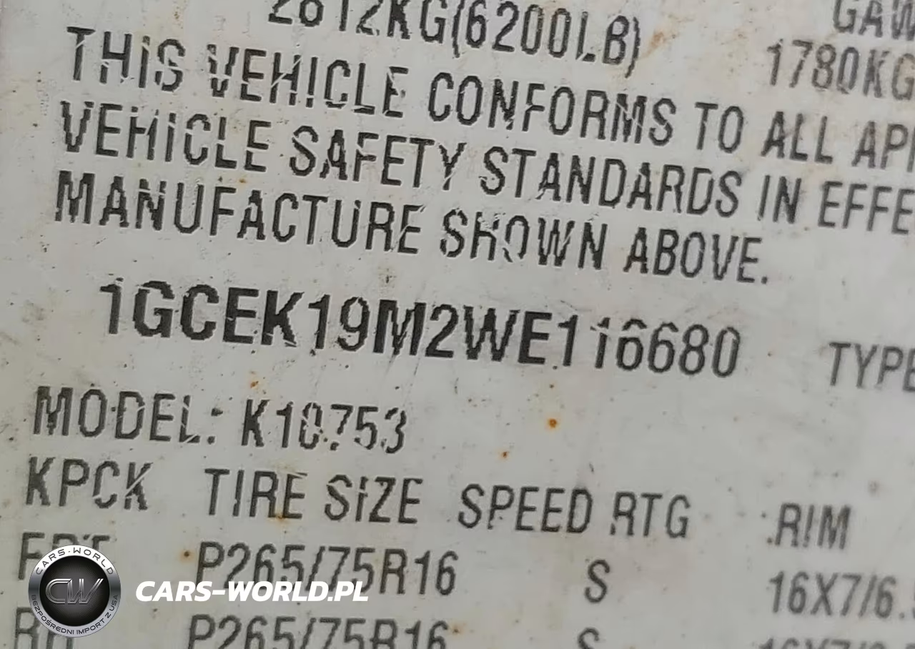 1998 Chevrolet K1500 Fleetside VIN:1GCEK19M2WE116680 - 9