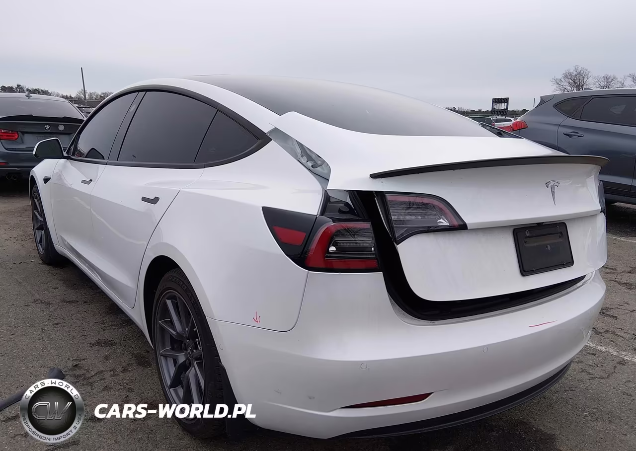 2021 Tesla Model 3 Standard Range Plus Rear-Wheel Drive VIN:5YJ3E1EA2MF029139 - 3