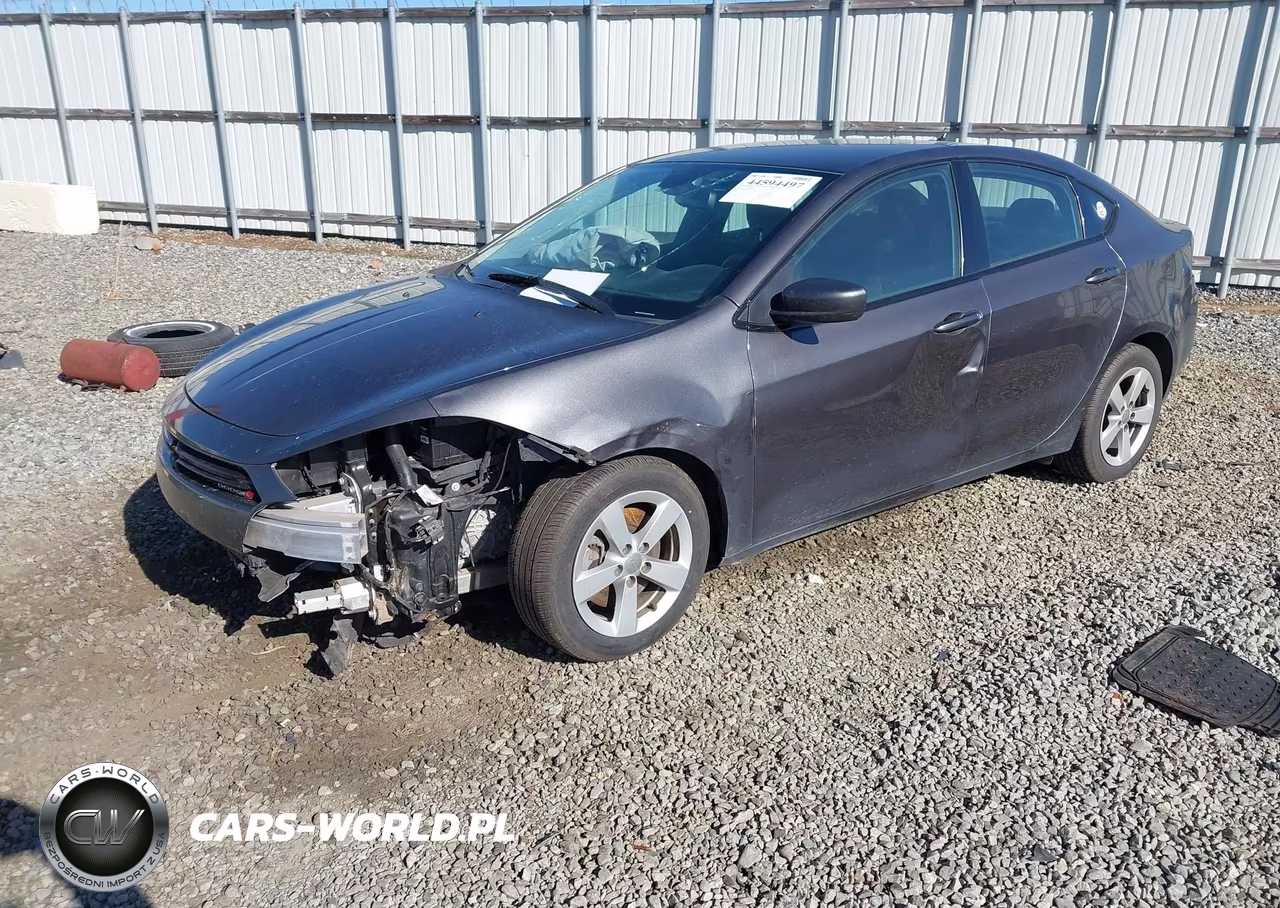 2015 Dodge Dart Sxt VIN:1C3CDFBB1FD307587 - 2