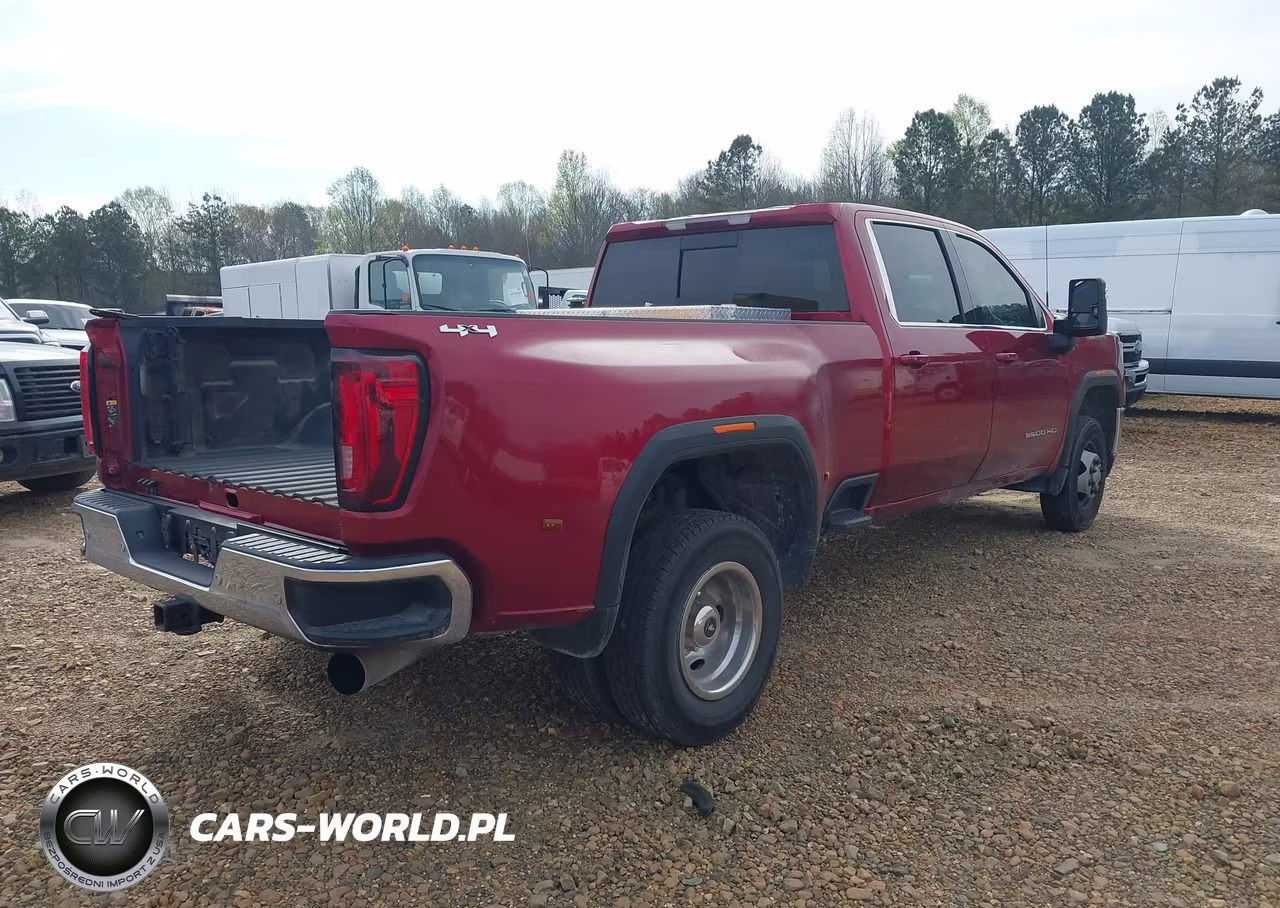 2023 GMC Sierra 3500Hd 4Wd Long Bed Sle VIN:1GT49TEYXPF189769 - 4
