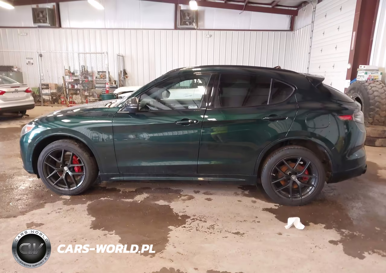 2021 Alfa Romeo Stelvio Ti Sport Awd VIN:ZASPAKBNXM7D18292 - 14