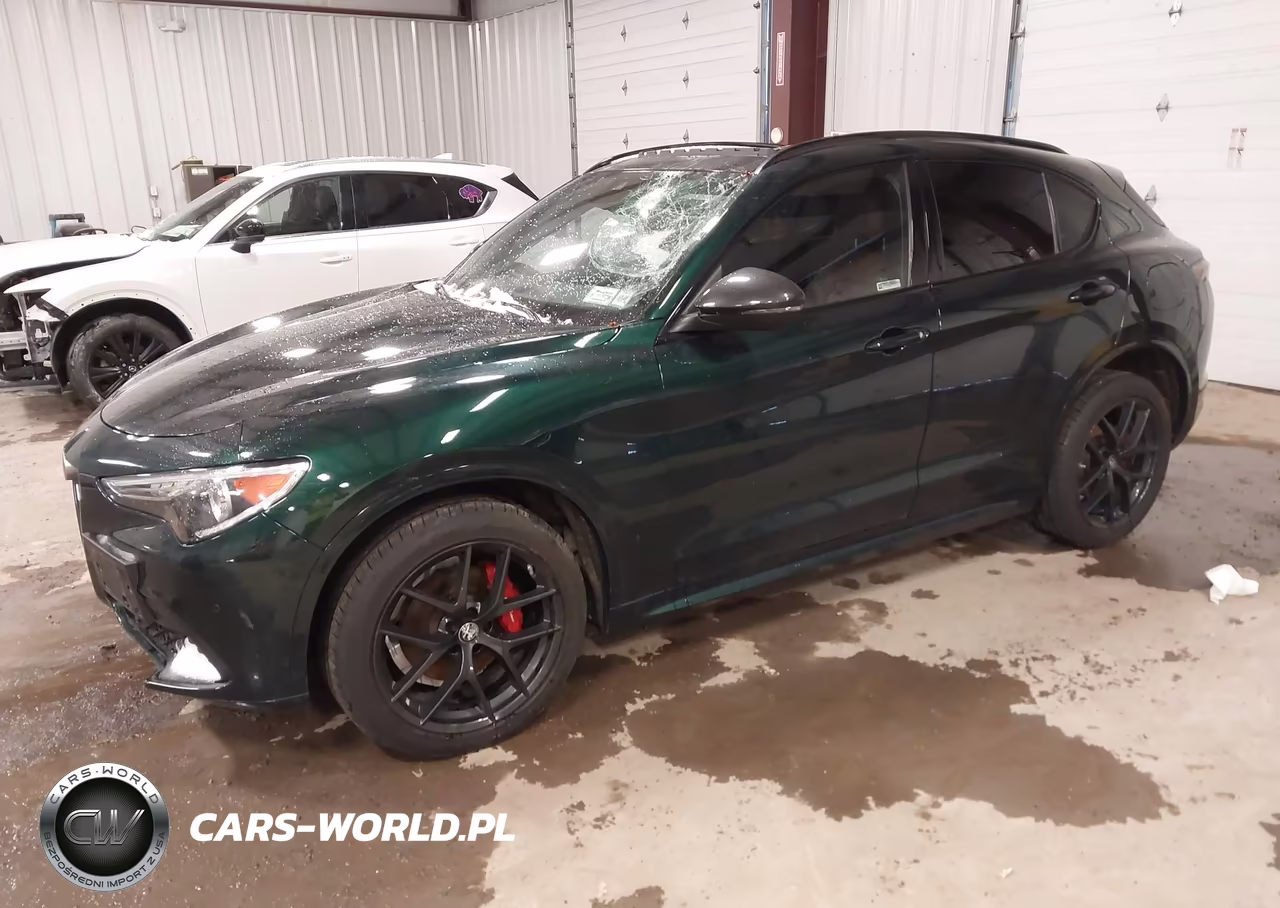 2021 Alfa Romeo Stelvio Ti Sport Awd VIN:ZASPAKBNXM7D18292 - 2