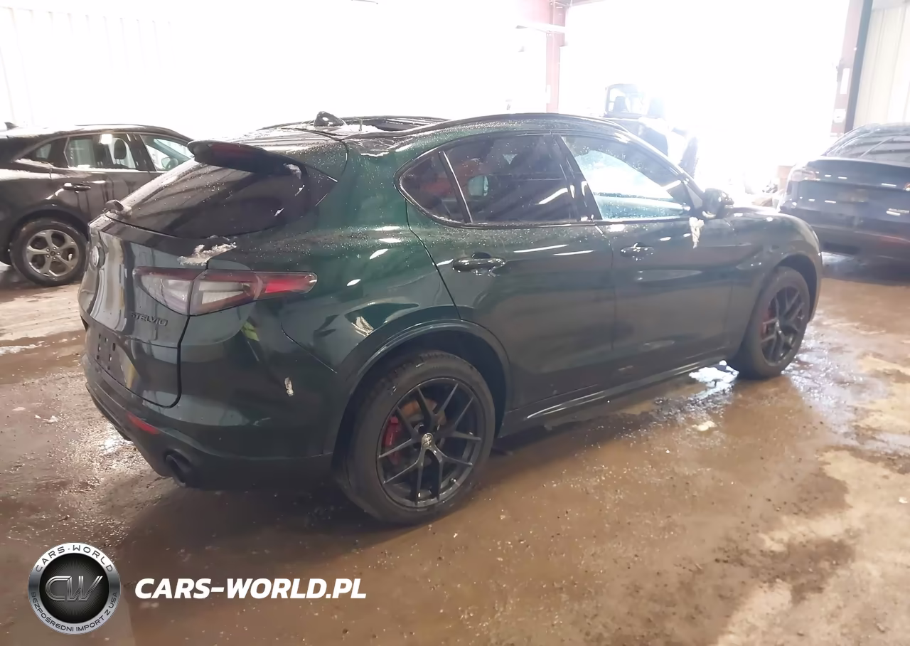 2021 Alfa Romeo Stelvio Ti Sport Awd VIN:ZASPAKBNXM7D18292 - 4