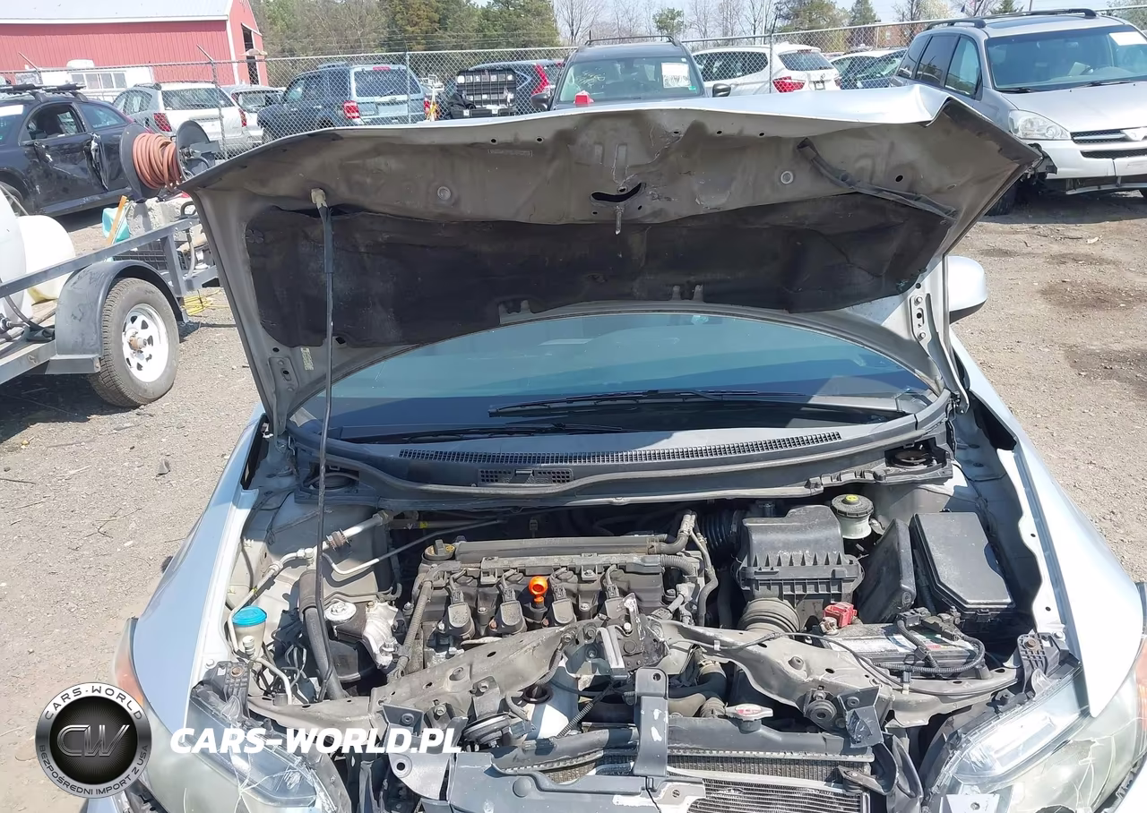 2012 Honda Civic Lx VIN:2HGFG3B56CH538106 - 10